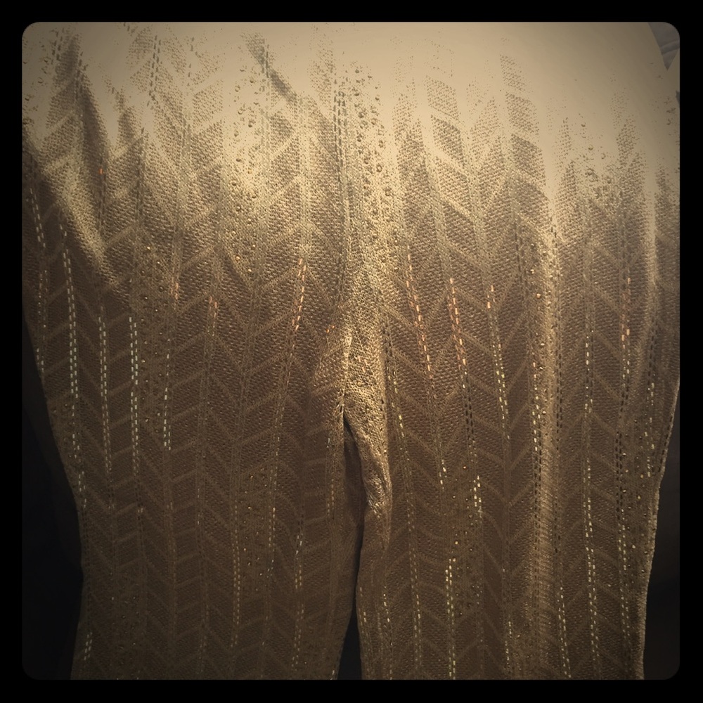 Beautiful Gold Sequence Pants by St. John